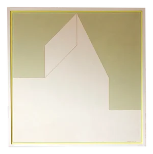 Vincent Van Den Meersch, Project III, Oil on Canvas, 1970s