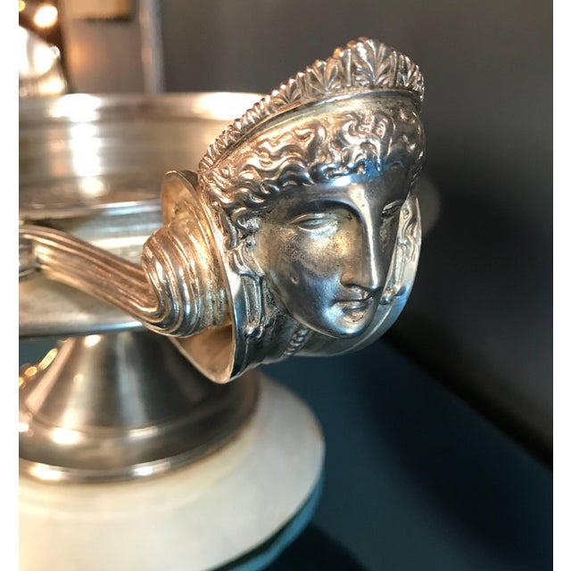 1950s Barbiedienne Tray in Silver For Sale - Image 5 of 9