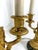 French Late 19th Century Style Gilt Bronze Bouillotte Lamps Set of 2 For Sale - Image 3 of 5