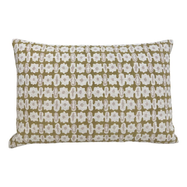 Pahari Linen Pillow Cover, 12x20 Pillow For Sale