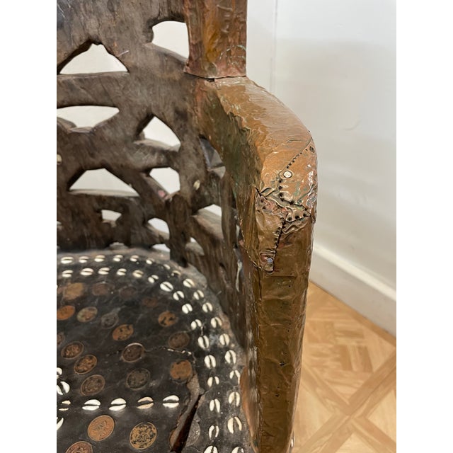 Late 18th Century Vintage Yoruba Throne Chair Chairish