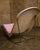 1960s Fibrella Lounge Chair by Le Barron, Powder Pink, Attributed For Sale - Image 4 of 7