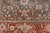 Blue Antique Persian Bakshaish Rug With Medallions and Flower Motifs in Midnight Blue For Sale - Image 8 of 16