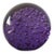 Vintage Italian Purple Paperweight Ball, 1970s For Sale - Image 6 of 6