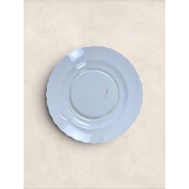 White Vintage English Teacup, Saucer and Side Plate, Aynsley For Sale - Image 8 of 12