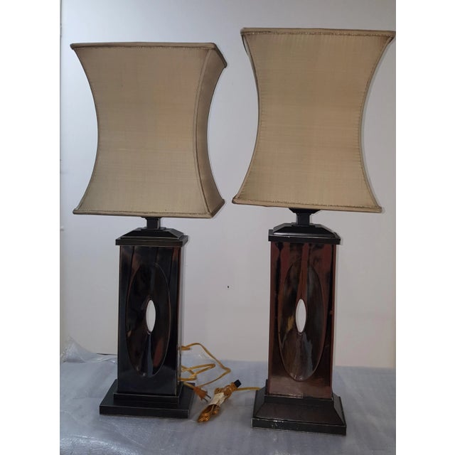 Maitland Smith Table Lamps - A Pair For Sale - Image 11 of 11