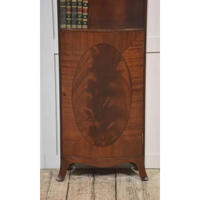 Mahogany Open Bookcase, 1890s For Sale - Image 3 of 11