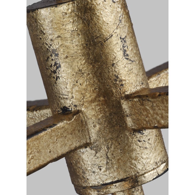 English Sean Lavin by Visual Comfort Studio Thayer Extra Large Lantern, Antique Gild For Sale - Image 3 of 7