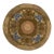 1920s Brown Medallion Antique Chinese Peking Rug 2' X 2' Round Wool Carpet For Sale