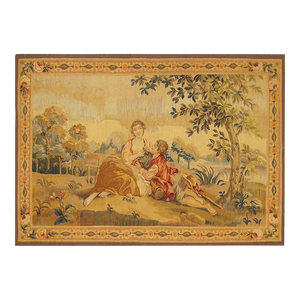 Late 19th Century French Romantic Tapestry