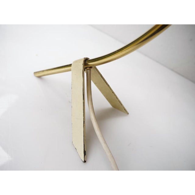 Beige Tripod Table Lamp by Rupert Nikoll for Nikoll, 1950s For Sale - Image 8 of 11