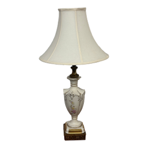 Vintage Chelsea House Jardiniere Porcelain Table Lamp