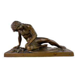 Early 20th Century Death of a Gladiator Italian Sculpture
