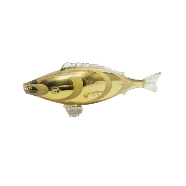 Fish Glass Figurine, Czechoslovakia, 1960s For Sale - Image 16 of 17