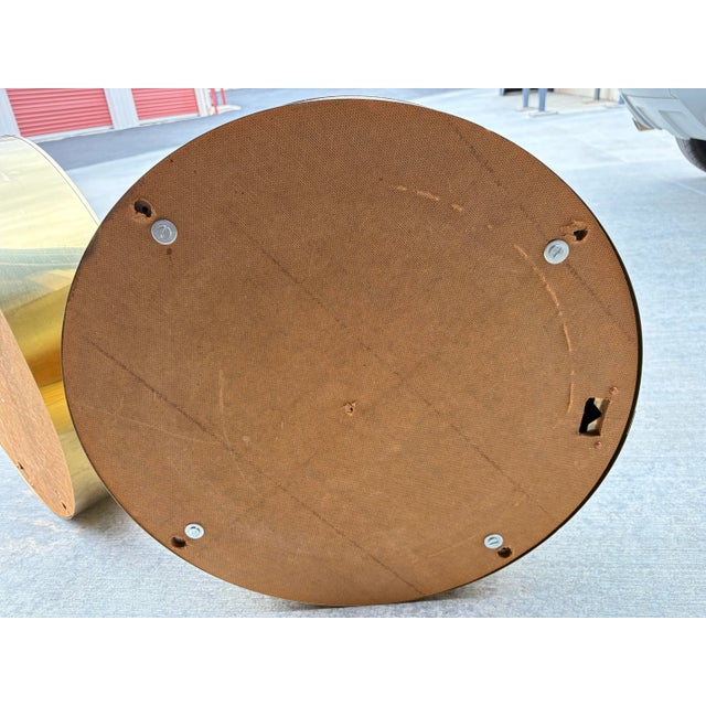 Vintage Curtis Jere Round “Porthole” Brass Mirrors For Sale In Phoenix - Image 6 of 11