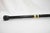 Alligator Carved Wood Gold Leaf Amber Inlaid Black Lacquer Walking Stick Cane For Sale - Image 18 of 18