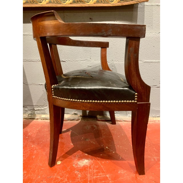 Late 19th Century Napoleon 3rd Desk Chair For Sale - Image 5 of 7
