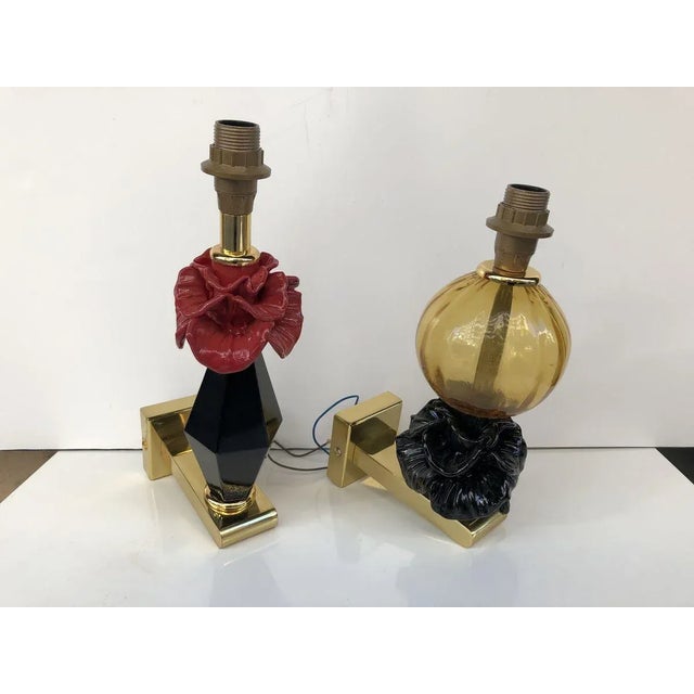 Murano Sconces, 1990s, Set of 2 For Sale - Image 7 of 7