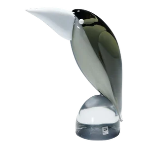 Grosbeak Glass Sculpture by Livio Seguso for Gral Germany Ca. 1970s