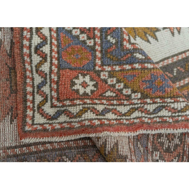 Turkish Vintage Rug 3' x 7'10" #20682 For Sale In Houston - Image 6 of 8