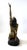 Mid 20th Century Beauty in Truth, Nude Woman on Rock - Bronze - 29" H For Sale - Image 5 of 10