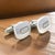 1990s Pair of David Yurman Authentic Estate Cufflinks Silver For Sale - Image 11 of 13