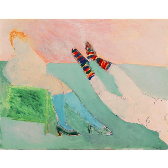 'Playing With Socks' by Inez Storer, 1978, San Francisco Women's College, San Francisco Art Institute For Sale - Image 9 of 9