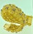 2020s 3 Carat Sapphire and 2 Carat Diamond Bracelet in 18 Karat Yellow Gold 116 Gm For Sale - Image 5 of 8