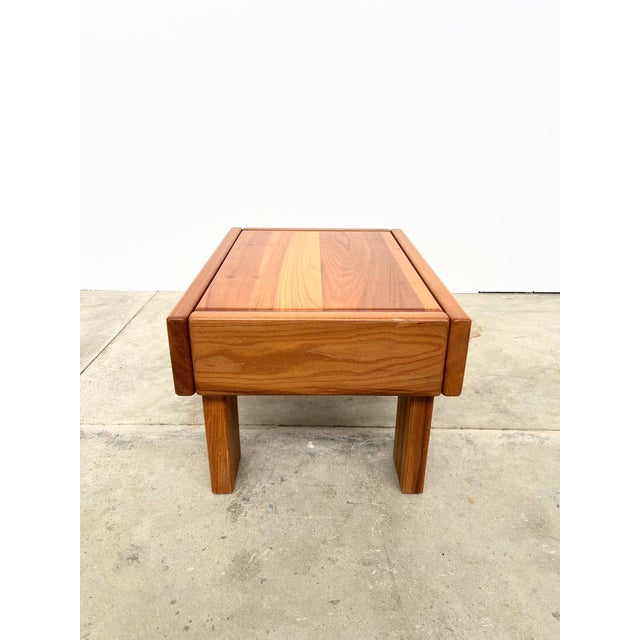 Coffee Table in Elm from Maison Regain, 1970 For Sale - Image 9 of 13