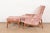 Richardson Nemschoff Lawrence Peabody for Richardson Nemschoff Mid-Century Modern Upholstered Lounge Chair With Ottoman, 1960s For Sale - Image 4 of 12