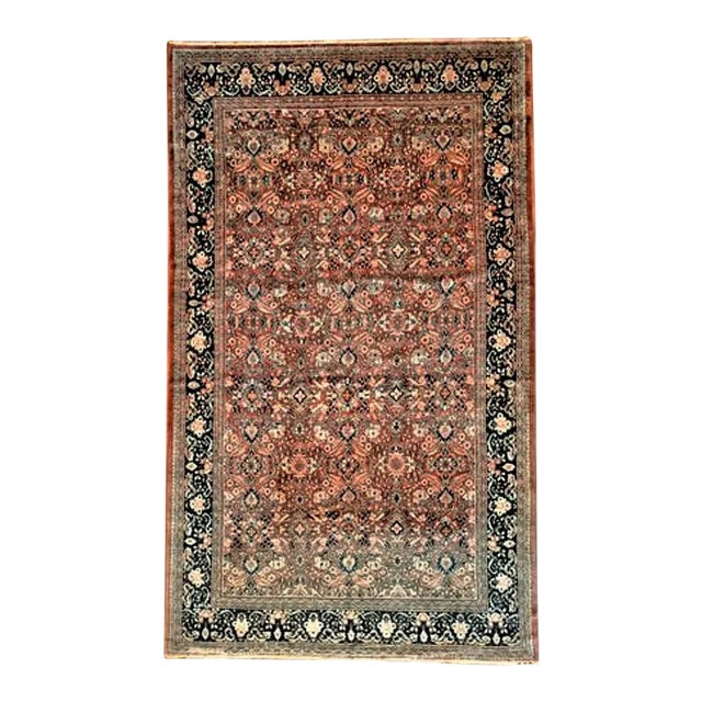 Vintage Hand Made Persian Palatial Rug For Sale