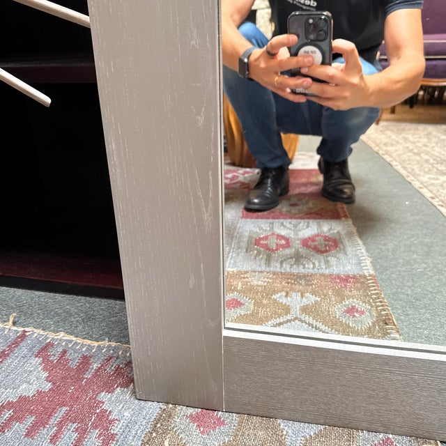 CB2 Cb2 Leaning Floor Mirror For Sale - Image 4 of 11