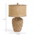 Baha Natural Bamboo Jute Table Lamp For Sale In Los Angeles - Image 6 of 7