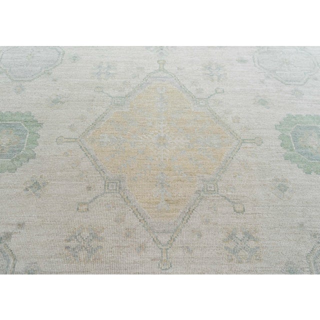 Early 21st Century Turkish Oushak Rug 9'2" x 12'3" #20310 For Sale - Image 5 of 8