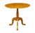Goldenrod Circular Birch Tilting Occasional Table, 1890s For Sale - Image 8 of 8
