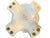 Capodimonte Vintage Capodimonte Trumpet Vase, Made in Italy, Floral & Gilt Detail For Sale - Image 4 of 5