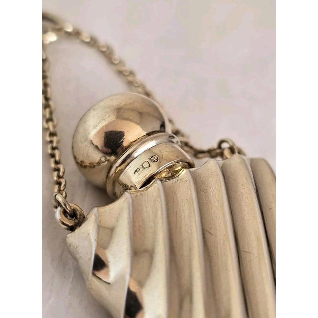 Sterling Silver Gilt Scent Bottle by Sampson Mordan, London ,1889 For Sale - Image 9 of 11