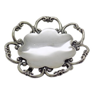 Vintage Italian Handmade Genuine Silver Table Centerpiece Figurine, 1980s For Sale