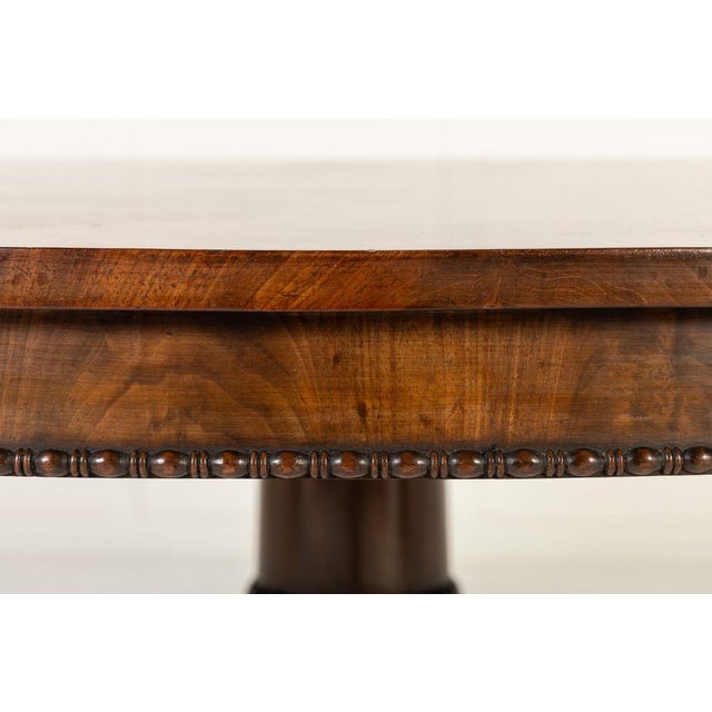 Large 19th Century English Regency Mahogany Centre Table For Sale - Image 9 of 12