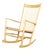 Vintage J16 Rocking Chair by Hans J. Wegner for FDB Møbler, 1960s For Sale