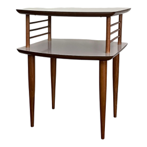 1950s Mid Century Modern Formica Accent Table
