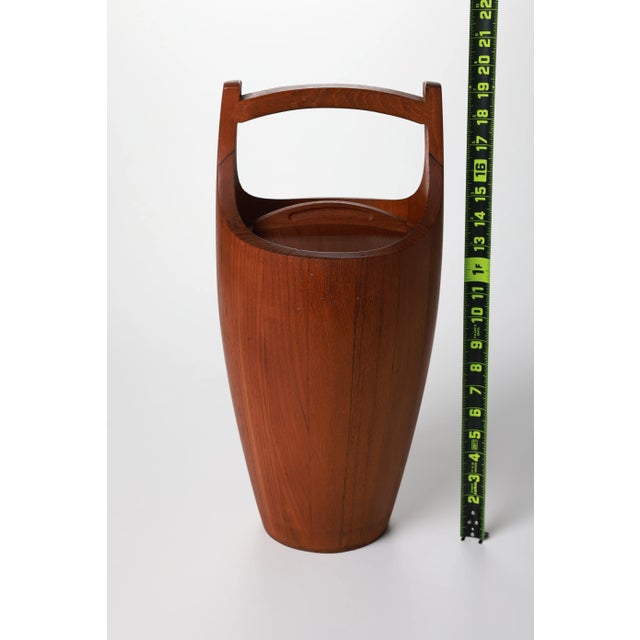 1960s Dansk Teak Ice Bucket by Jens Quistgaard | Mid-Century Modern Scandinavian Design For Sale - Image 11 of 11