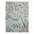 Custom Hand-Painted Chinoiserie Mural | Mint Green Floral Bird Wallpaper | Luxury Handcrafted Wall Covering For Sale