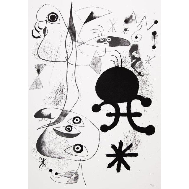 Joan Miró (1893-1983) Barcelona, ​​Joyful Figures Serigraph Signed in the plate On Arches wove paper, 54 x 71 cm (approx....