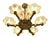Ceiling Lamp with Metal Mount, 1930s For Sale - Image 10 of 13