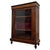 19th Century 19th Century Antique English Victorian Inlaid Walnut Pier Display Cabinet For Sale - Image 5 of 11