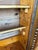 Vintage Bamboo Wall-Mounted Bar Cabinet With Accordion Doors & Mermaid Handles For Sale - Image 9 of 12