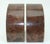 Vintage Italian Alabaster Marble Cheese Bookends For Sale - Image 9 of 13