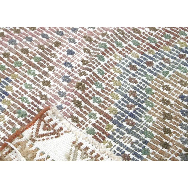 1950s Turkish Kilim Rug For Sale - Image 4 of 6