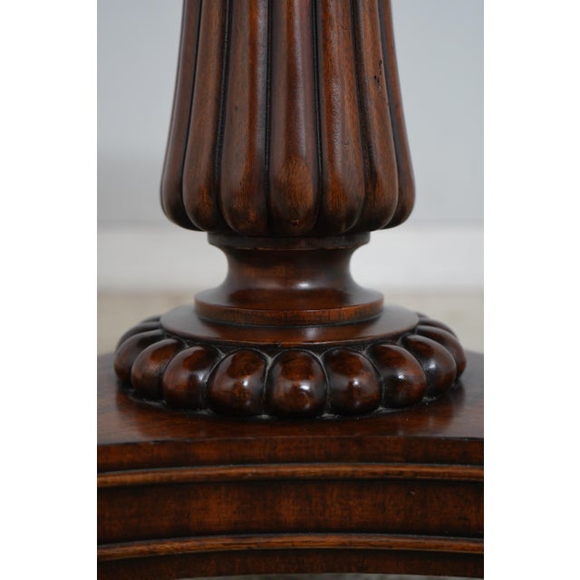 Maitland Smith Round Inlaid Accent Table For Sale In Philadelphia - Image 6 of 15